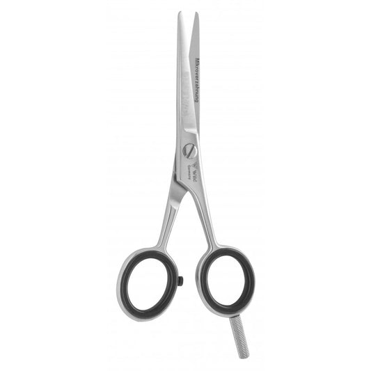 Haar- und Bartschere 4,5" - Haarschere - mikroverzahnt - Haarschere