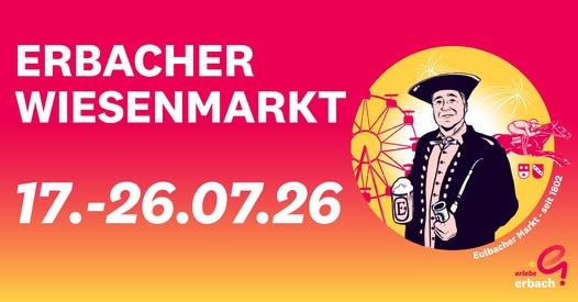 Erbacher Wiesenmarkt (Odenwald) vom 17.07 bis 26.07