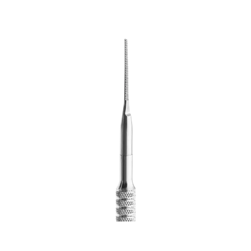 Nagelfeile Aus Edelstahl – 20 Cm Lang, Rostfrei, Mit Geschlagenen Riffeln, Für Natürliche & Künstliche Nägel