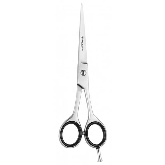Haarschere - Mikroverzahnt - mit Silikoneinlagen und Stopper - 6,5" - 16,5 cm Länge